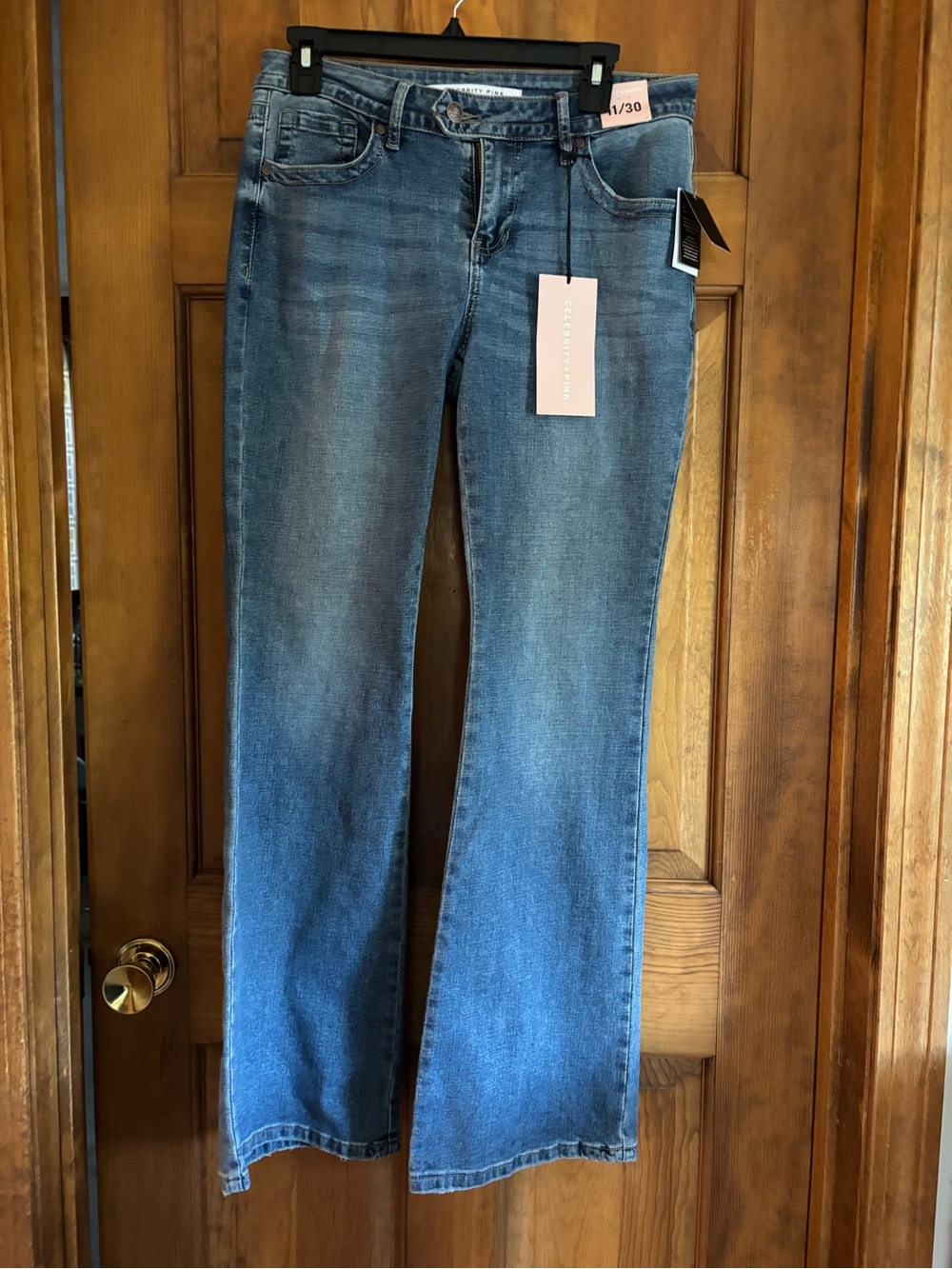 Celebrity Pink Medium Blue Flare Jeans